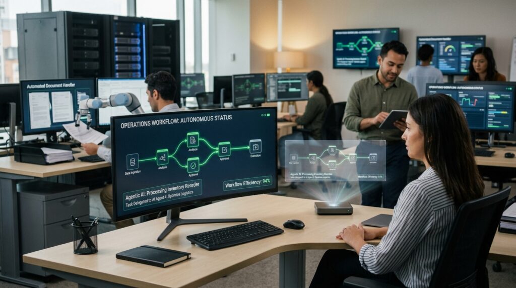 Agentic AI and Autonomous Workflows: The Next Frontier in Intelligent Automation