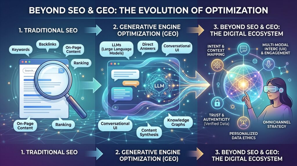 Beyond SEO and Generative Engine Optimization (GEO): What Changed in Content Discovery