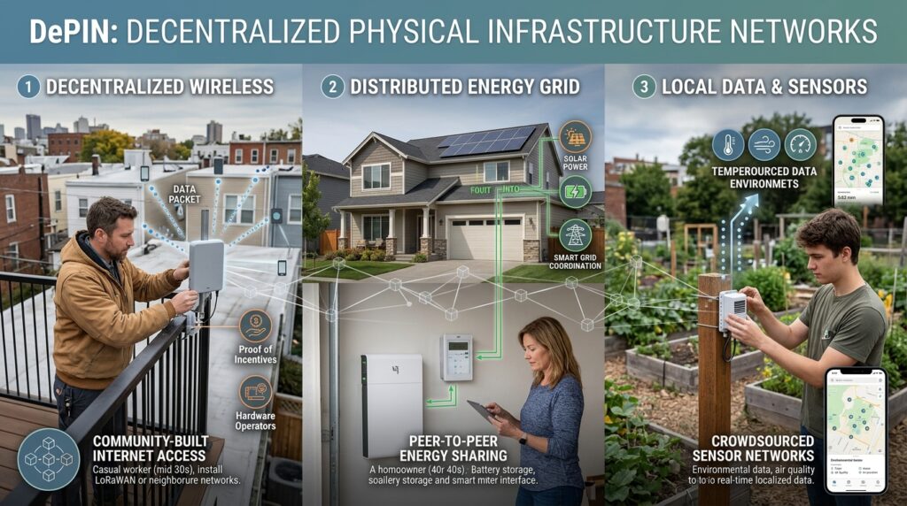 DePIN Networks, Decentralized Physical Infrastructure