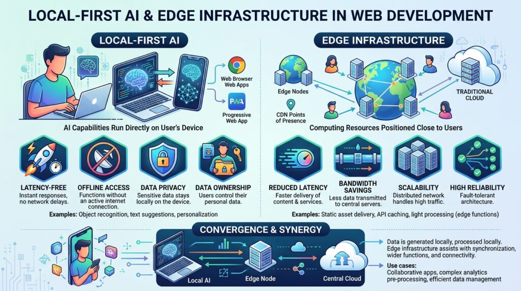 Local-First AI and Edge Infrastructure in Web Development