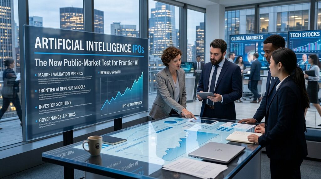 Artificial Intelligence IPOs and the New Public-Market Test for Frontier AI