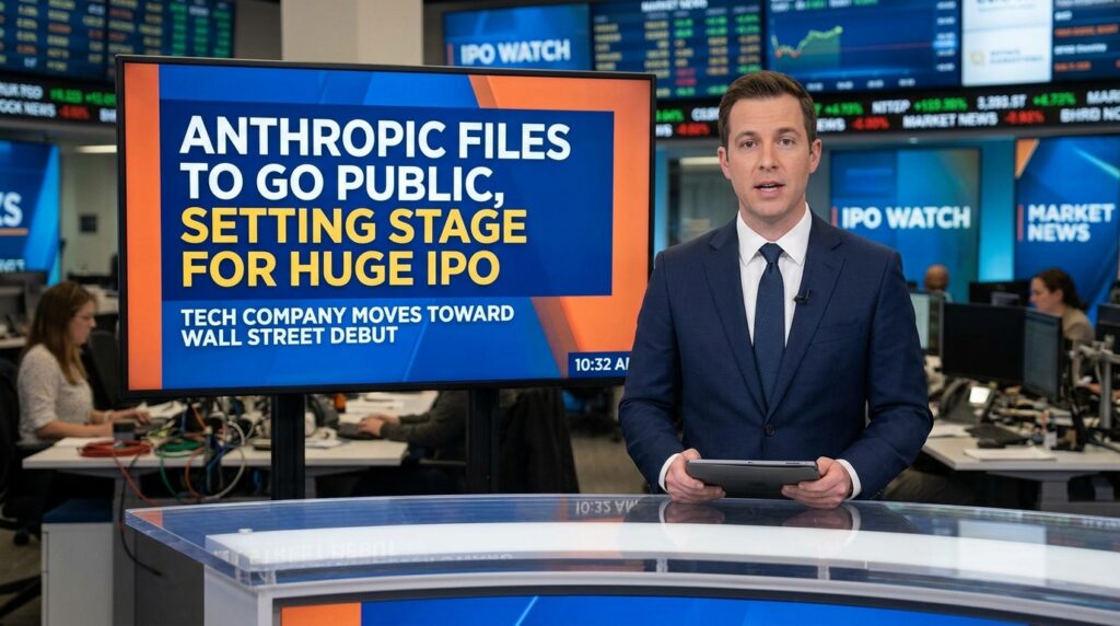 Anthropic Files to Go Public, Setting Stage for Huge IPO