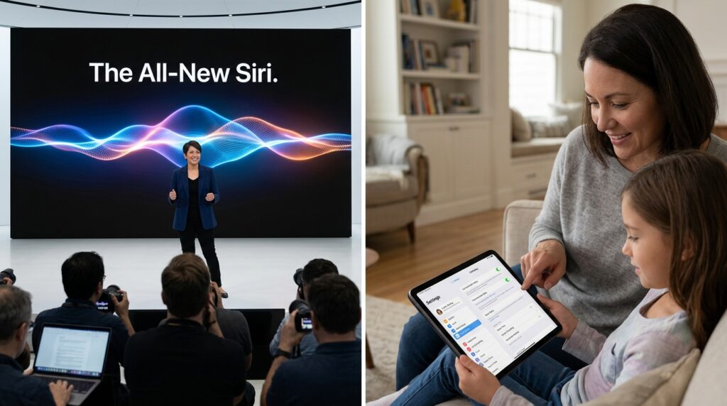 Apple Debuts Revamped 'Siri AI' and New Child Safety Features