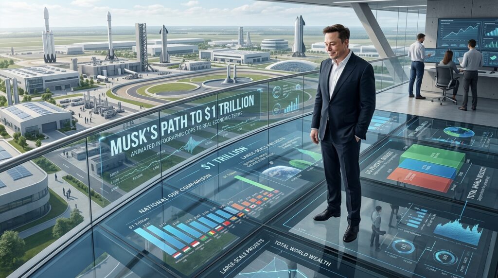 Musk is About to Become a Trillionaire. But How Much is $1 Trillion Worth? In Real Economic Terms