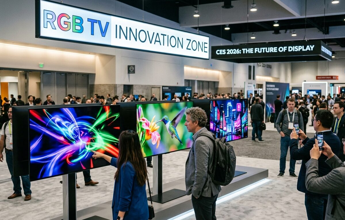 RGB TVs Just Stole the Show at CES 2026