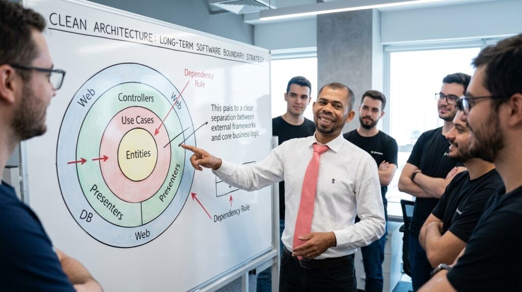 Clean Architecture as a Long-Term Software Boundary Strategy