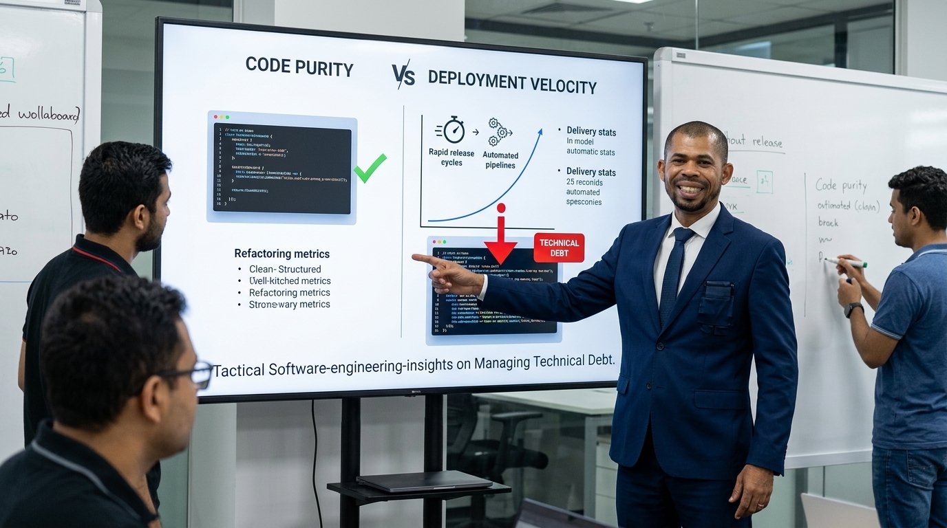 Code Purity Vs Deployment Velocity: Tactical Software-engineering-insights on Managing Technical Debt