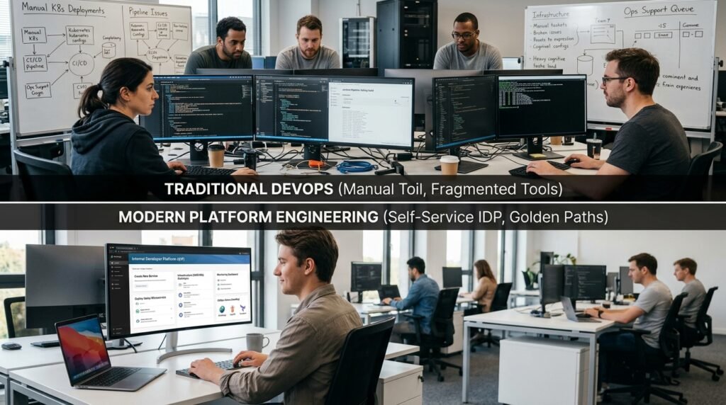 Modern Platform Engineering Vs Traditional DevOps