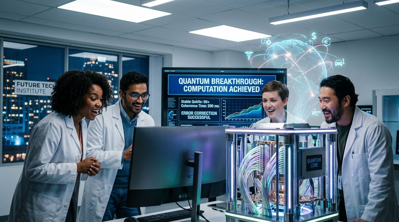 Quantum computing breakthrough could change technology forever is a shorthand way of describing a technical milestone that raises the practical ceiling of quantum advantage