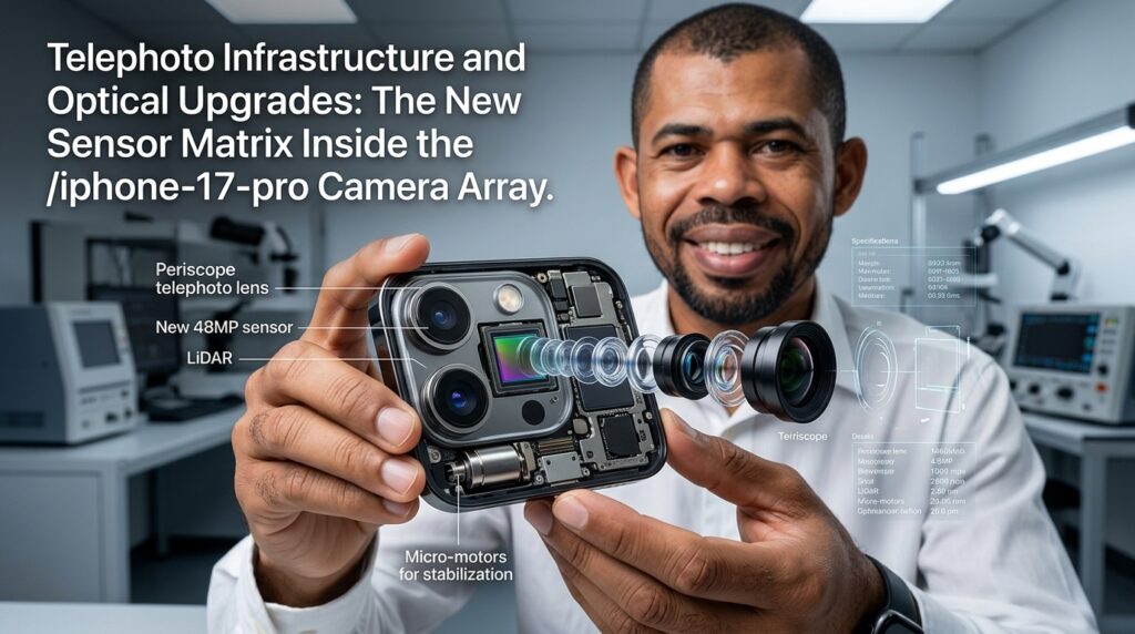 Telephoto Infrastructure and Optical Upgrades: The New Sensor Matrix Inside the /iphone-17-pro Camera Array